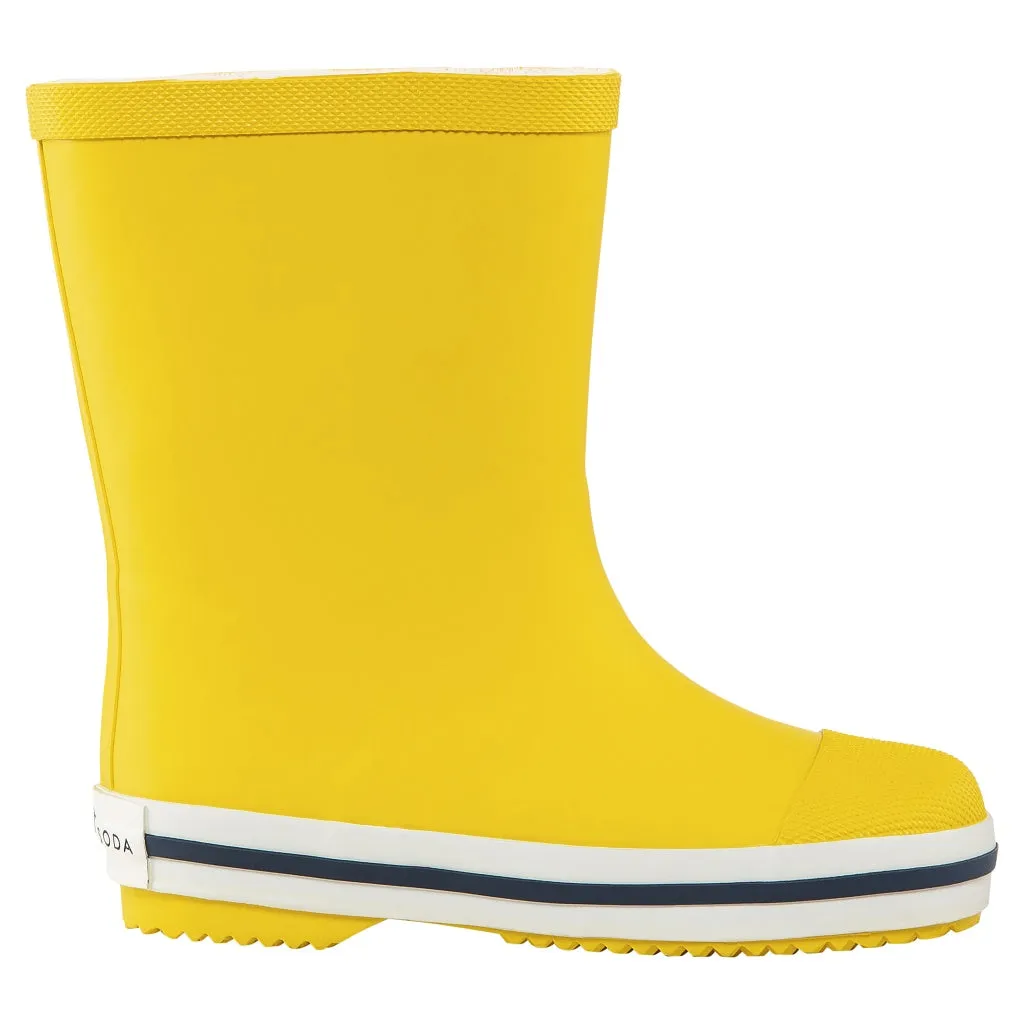 Kids' Rubber Gumboot - Yellow