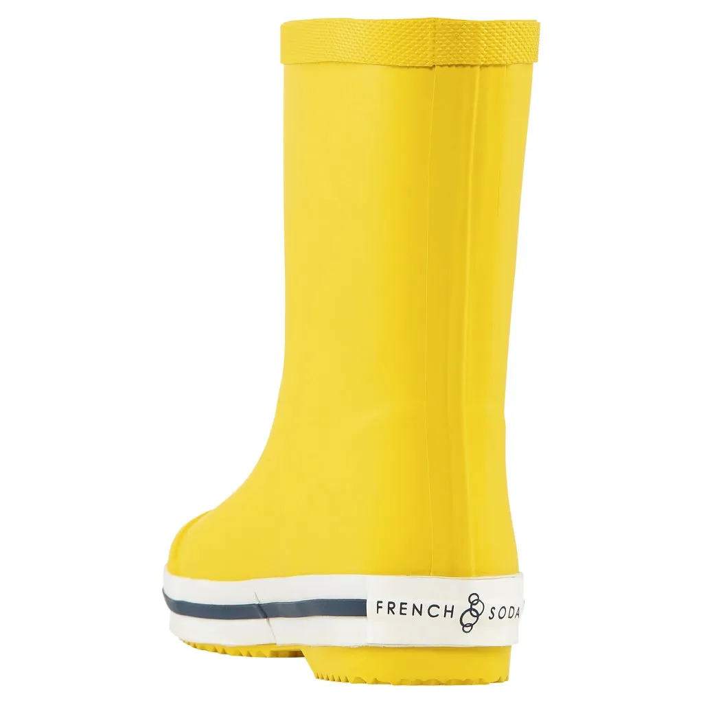 Kids' Rubber Gumboot - Yellow