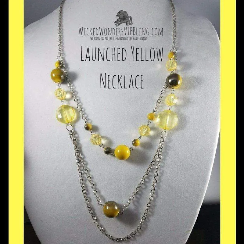 Launched Yellow Necklace