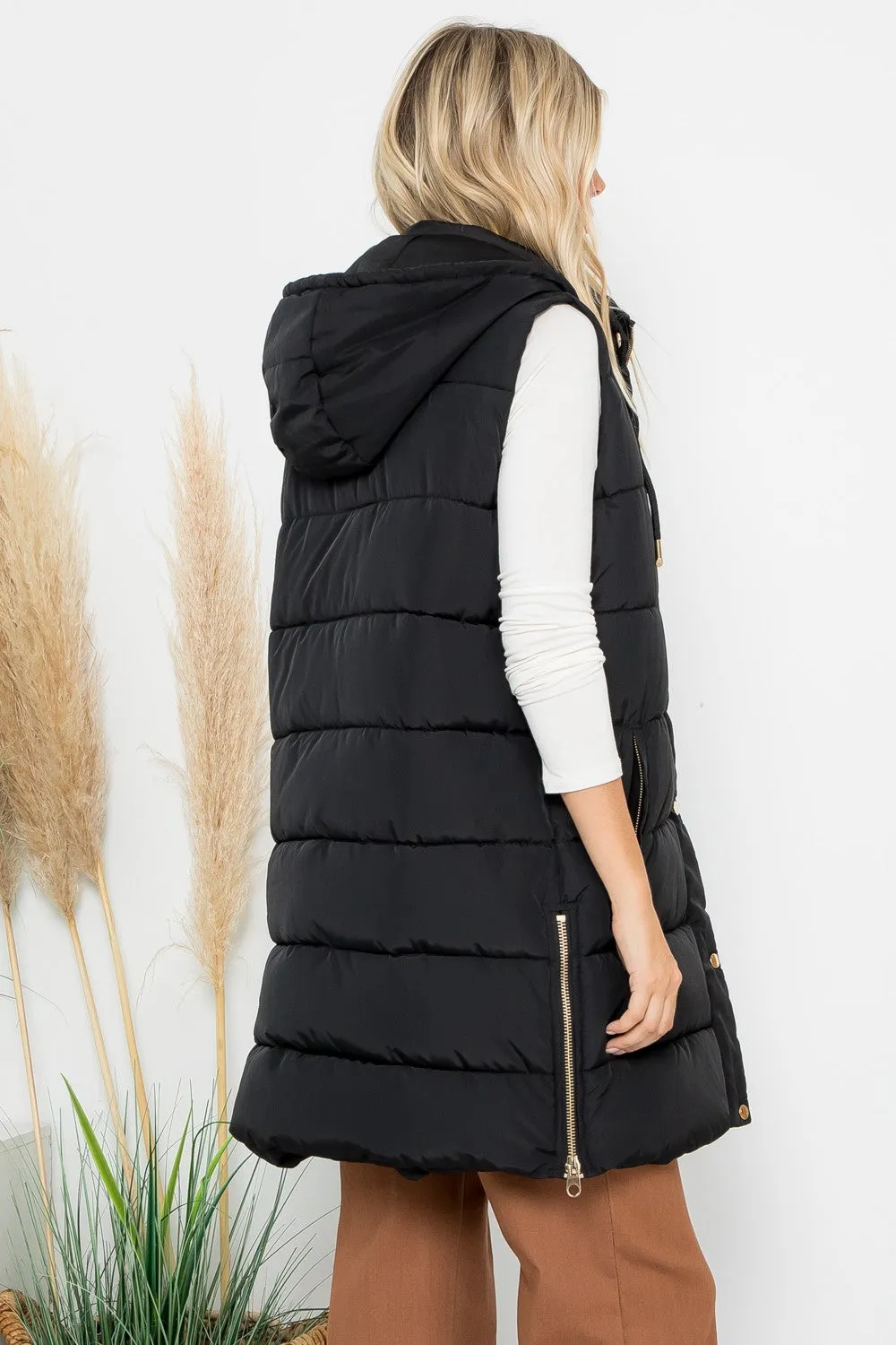 Long Puffer Vest