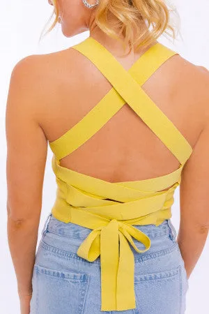 Louise top, Yellow