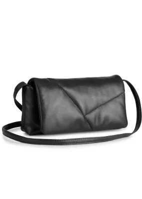 Markberg Eira Crossbody Puffer Placement Taske - Black