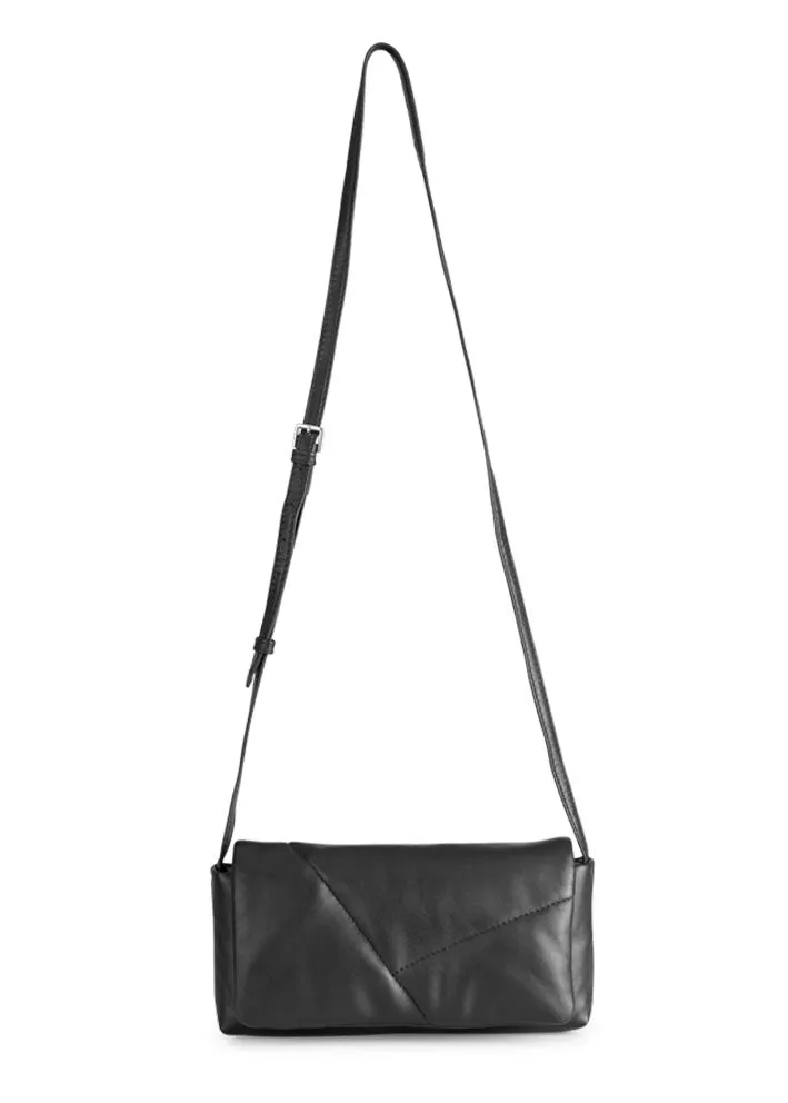 Markberg Eira Crossbody Puffer Placement Taske - Black