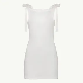 MARSDEN 2.0 MINI DRESS WHITE