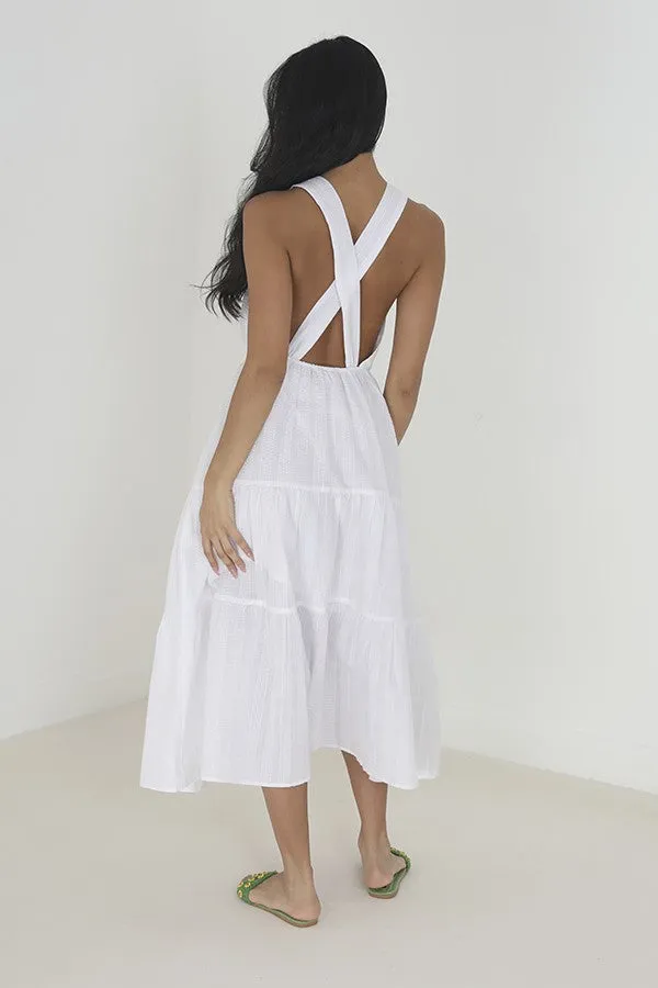 Maxi Dress | WHITE | BYY009