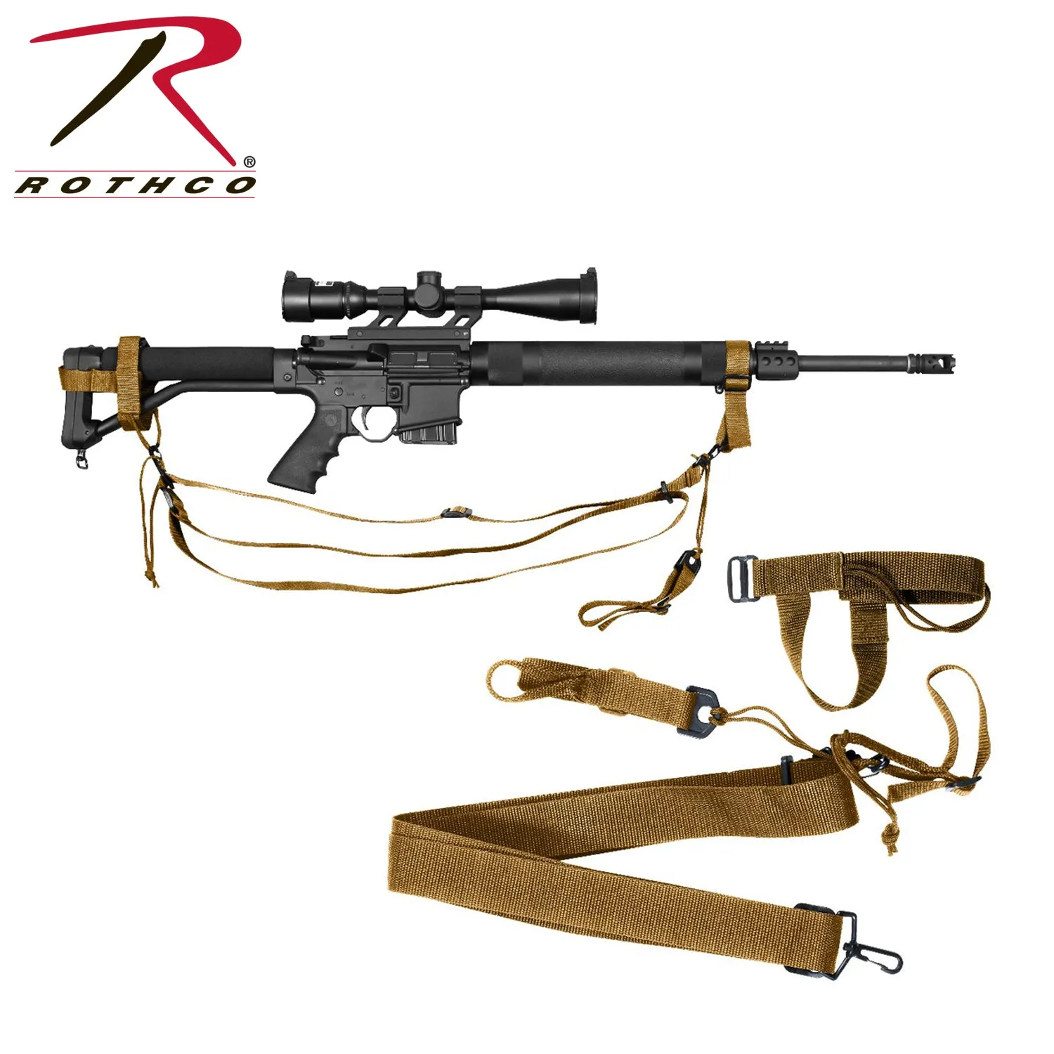 Military 3-point Rifle Sling