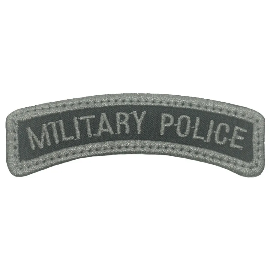 MILITARY POLICE TAB - BLACK FOLIAGE