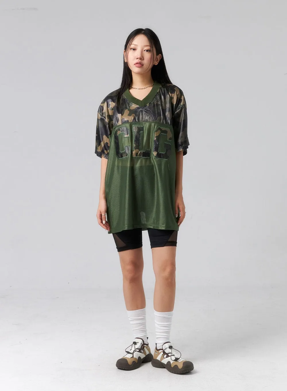 Military Print Tee CL319