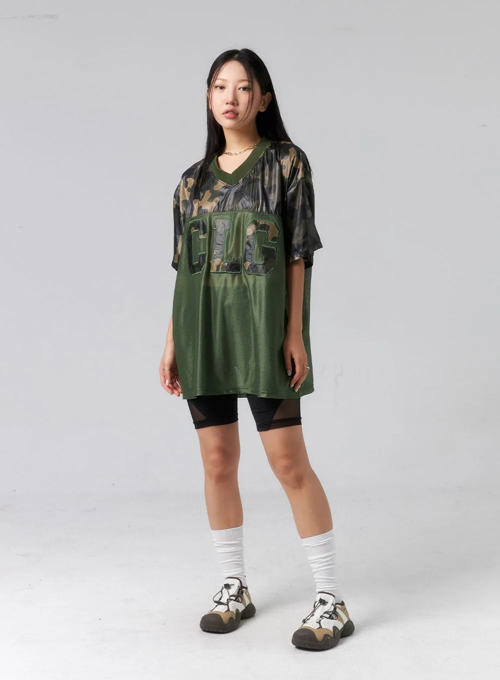 Military Print Tee CL319