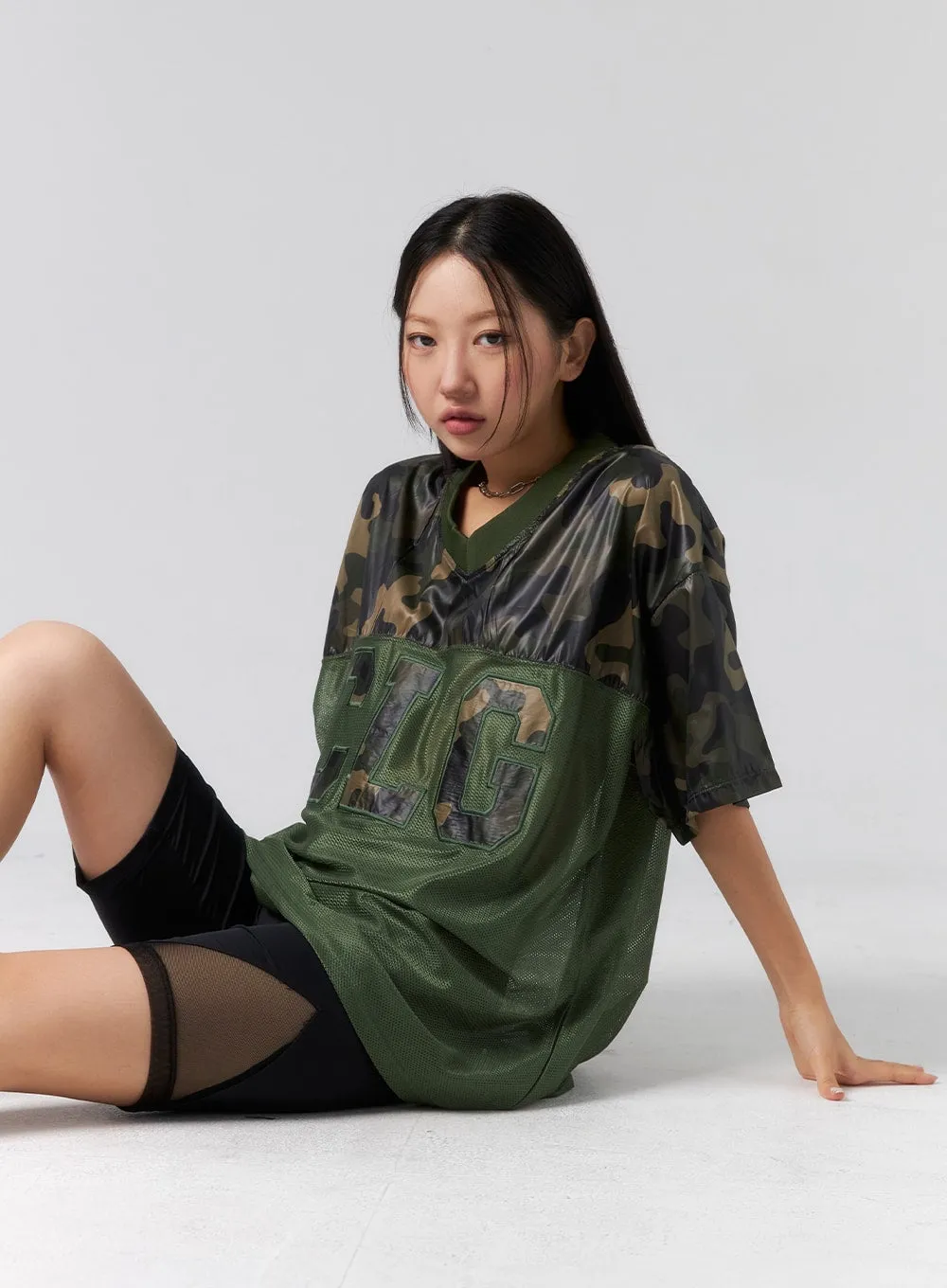 Military Print Tee CL319