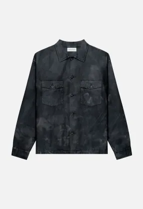 Military Workshirt / Midnight Tie Dye