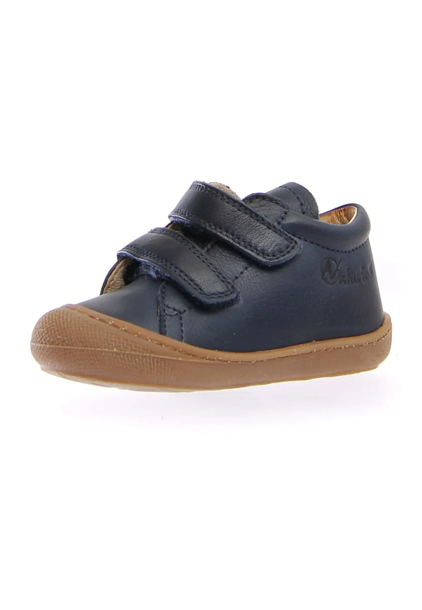 NATURINO COCOON velcro bleu marine botillons