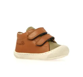 NATURINO COCOON velcro Stone Bone Cognac botillons