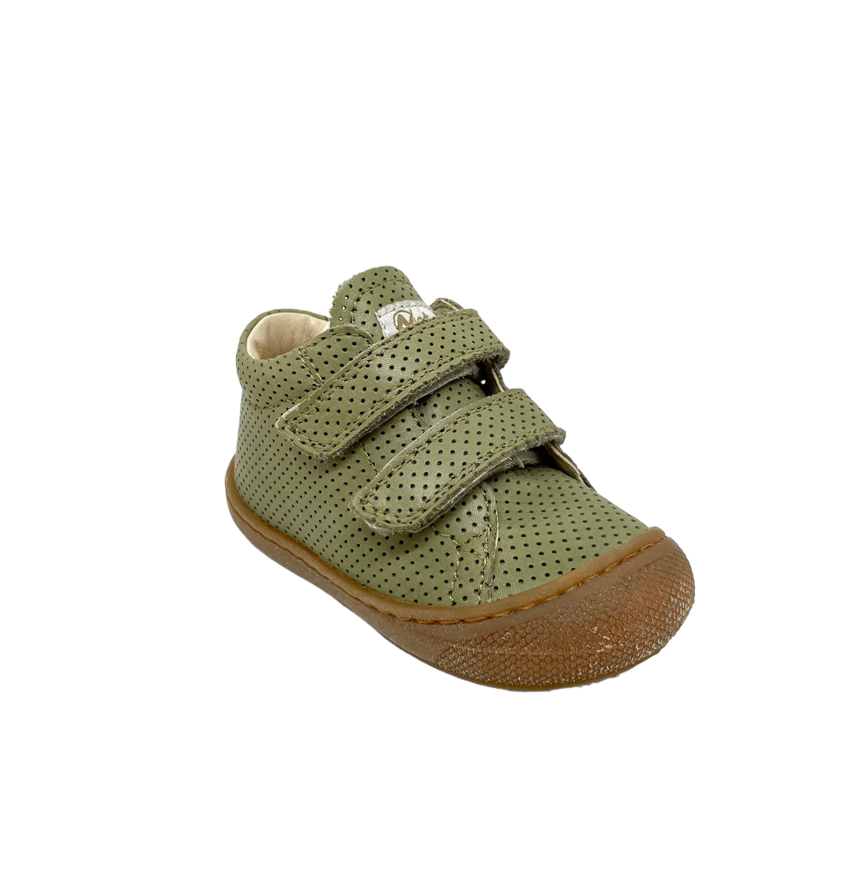 NATURINO COCOON velcro stone kaki botillons