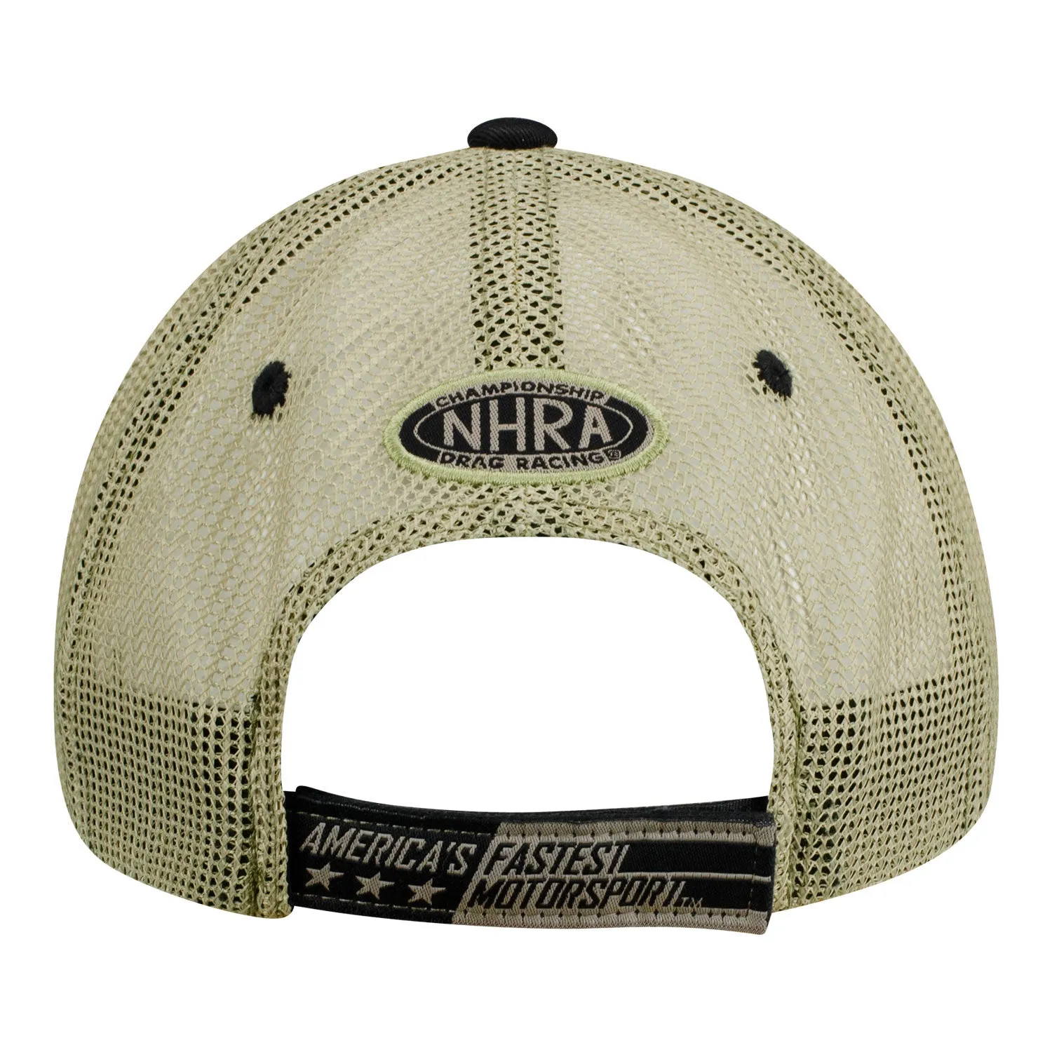 NHRA Leather Military Hat