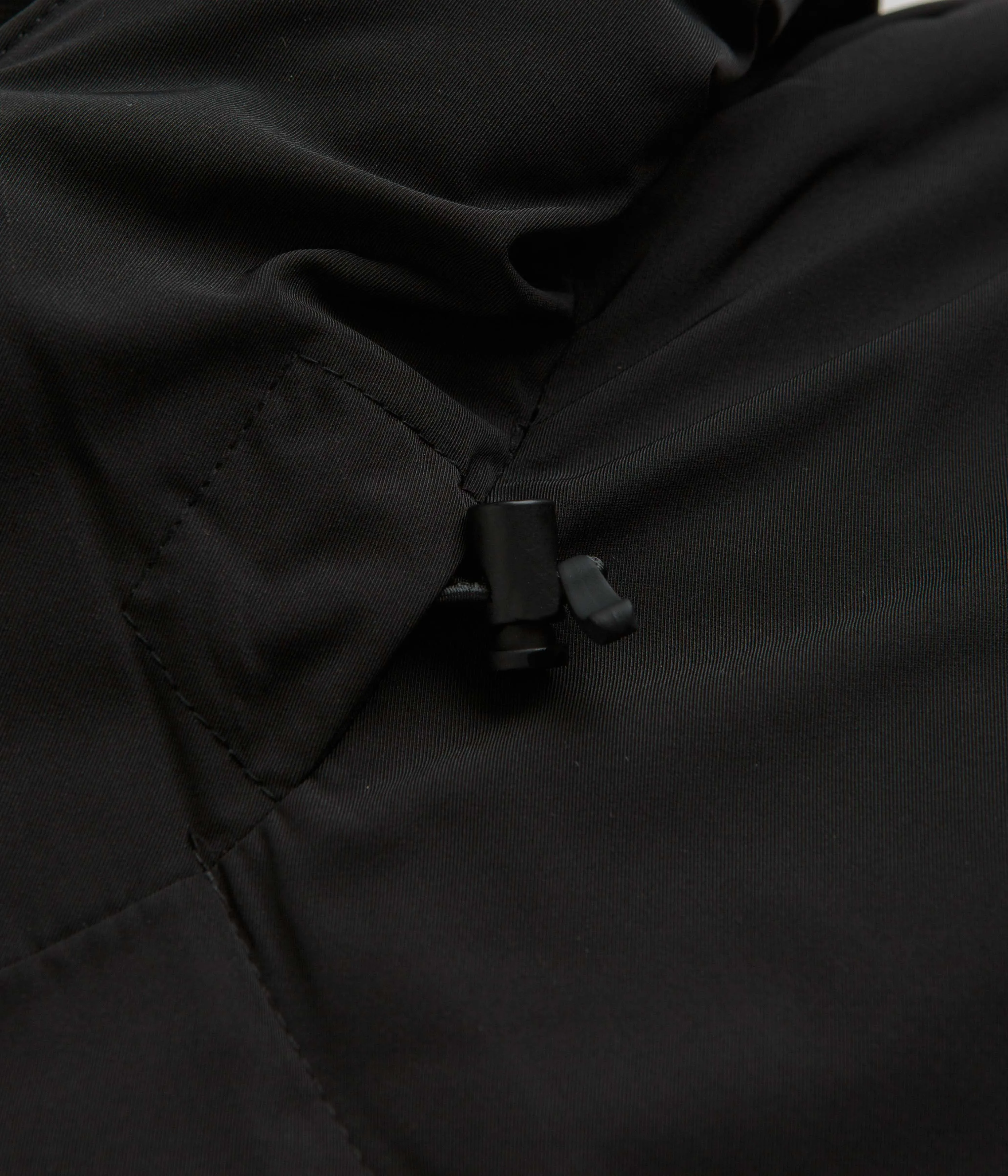 Norse Projects Stavanger Military Nylon Parka - Black