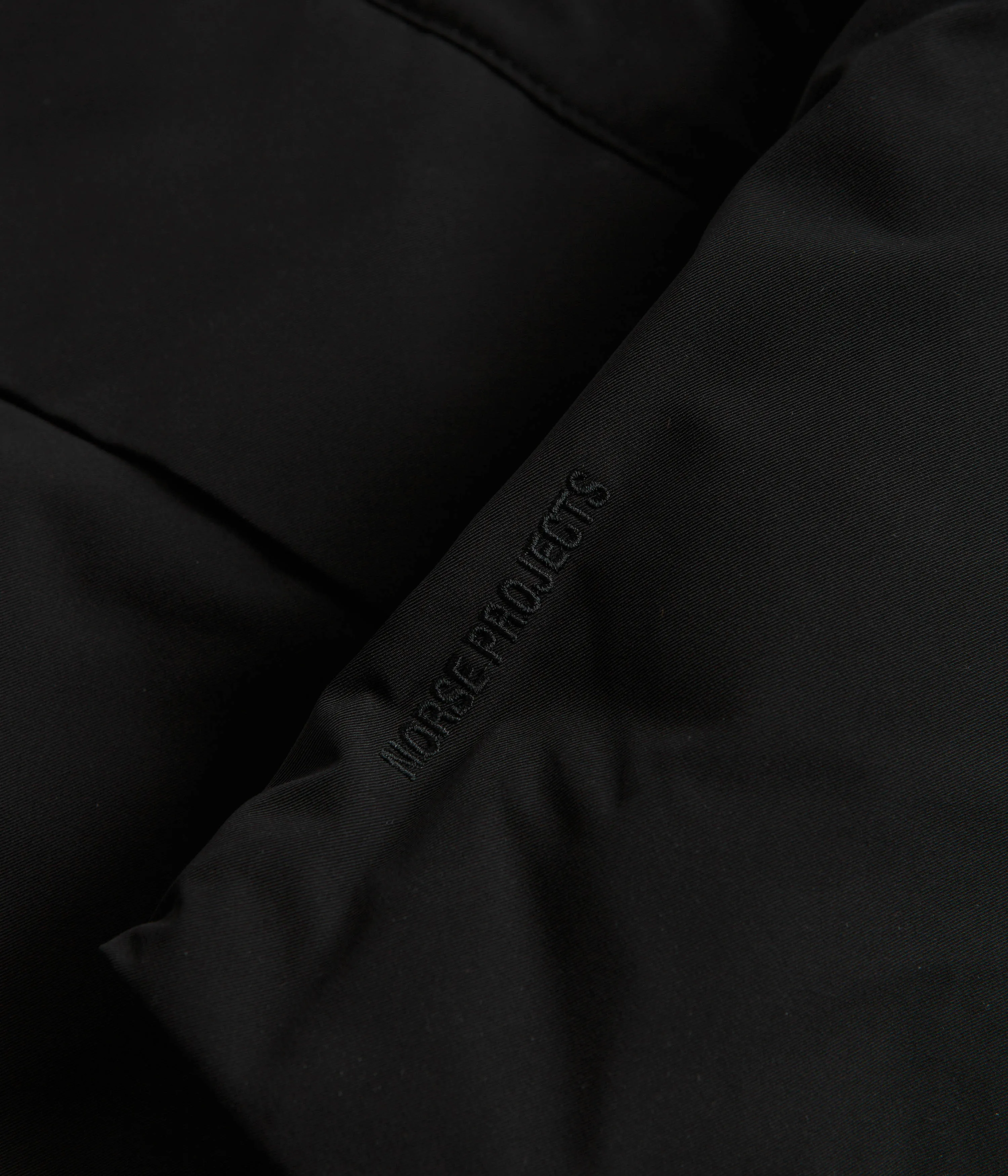 Norse Projects Stavanger Military Nylon Parka - Black