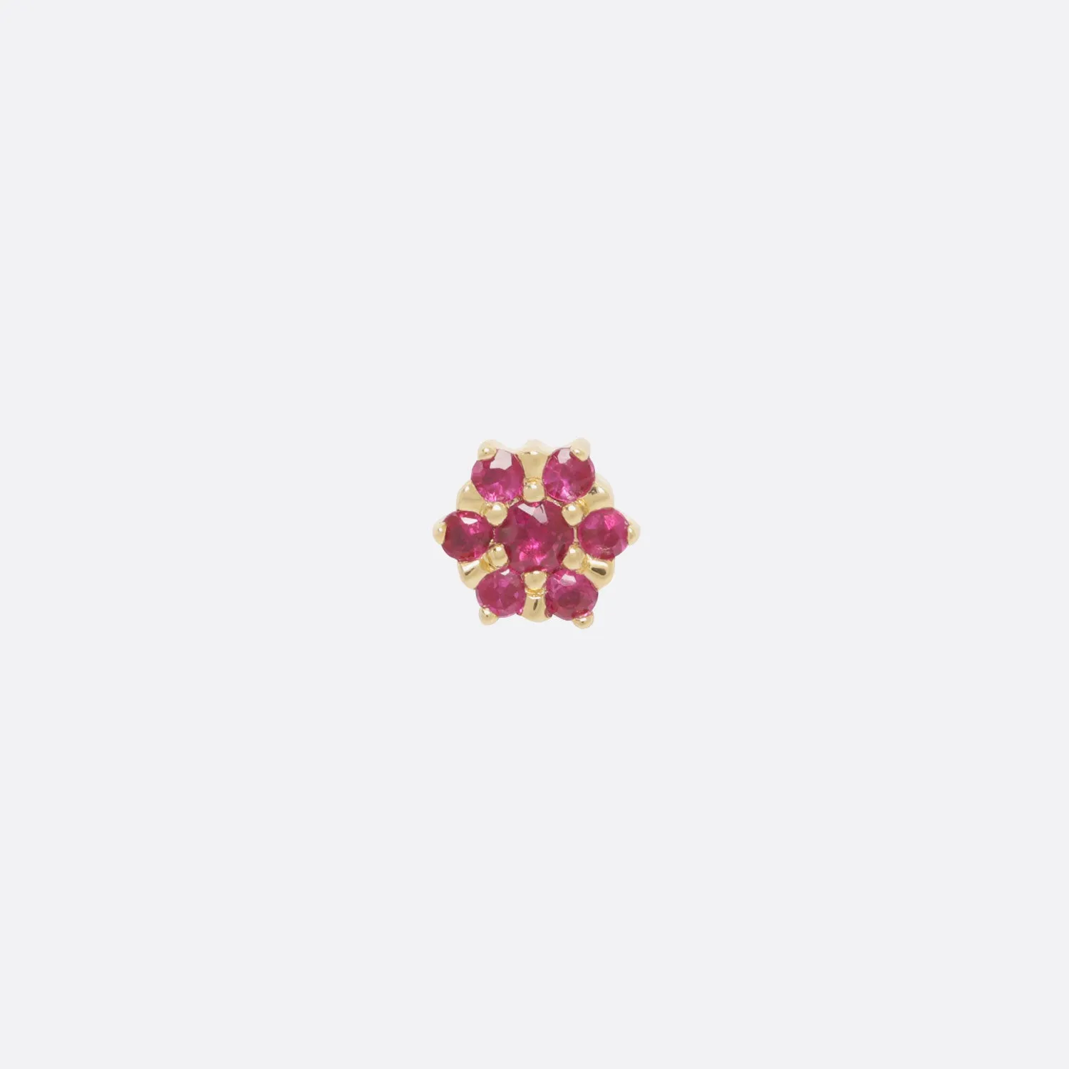 Peony - 14K YELLOW - Ruby