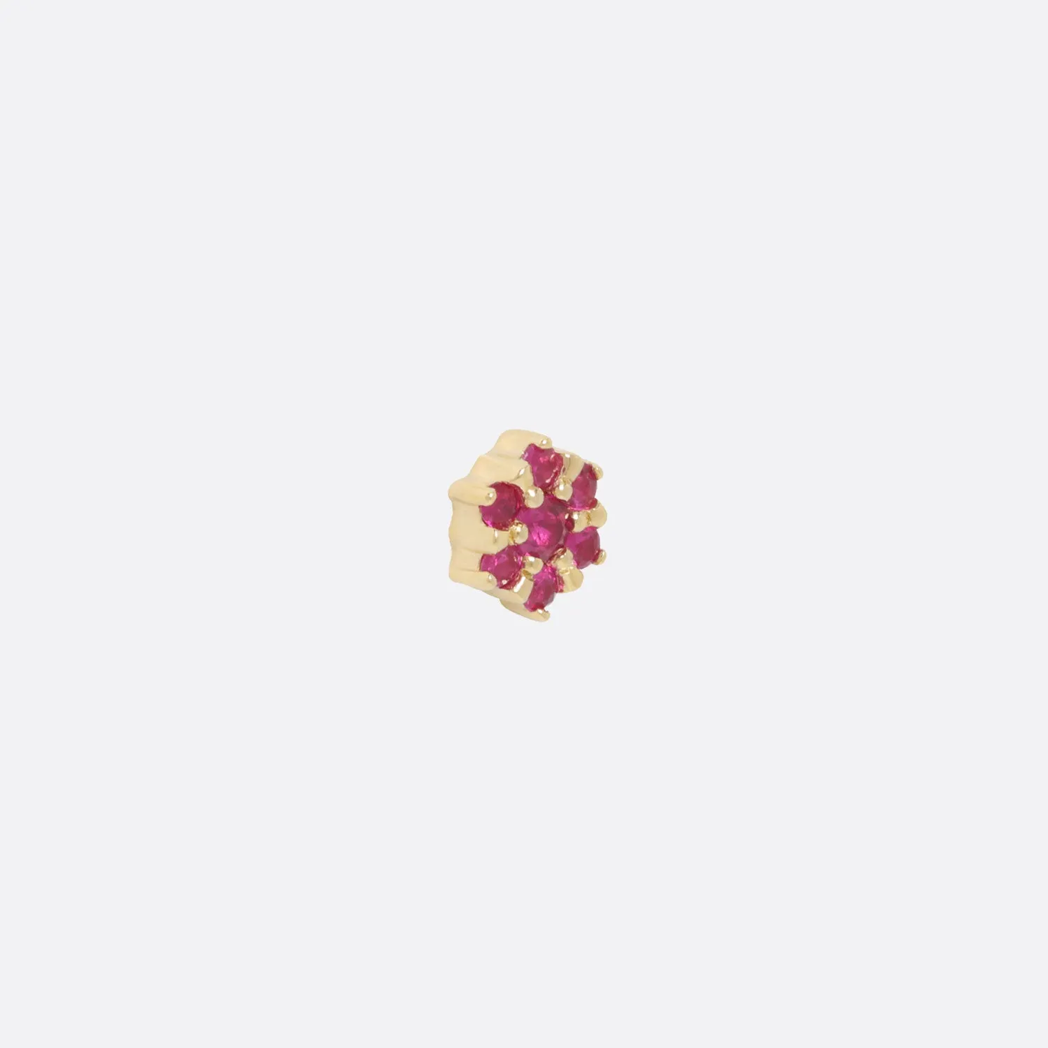 Peony - 14K YELLOW - Ruby