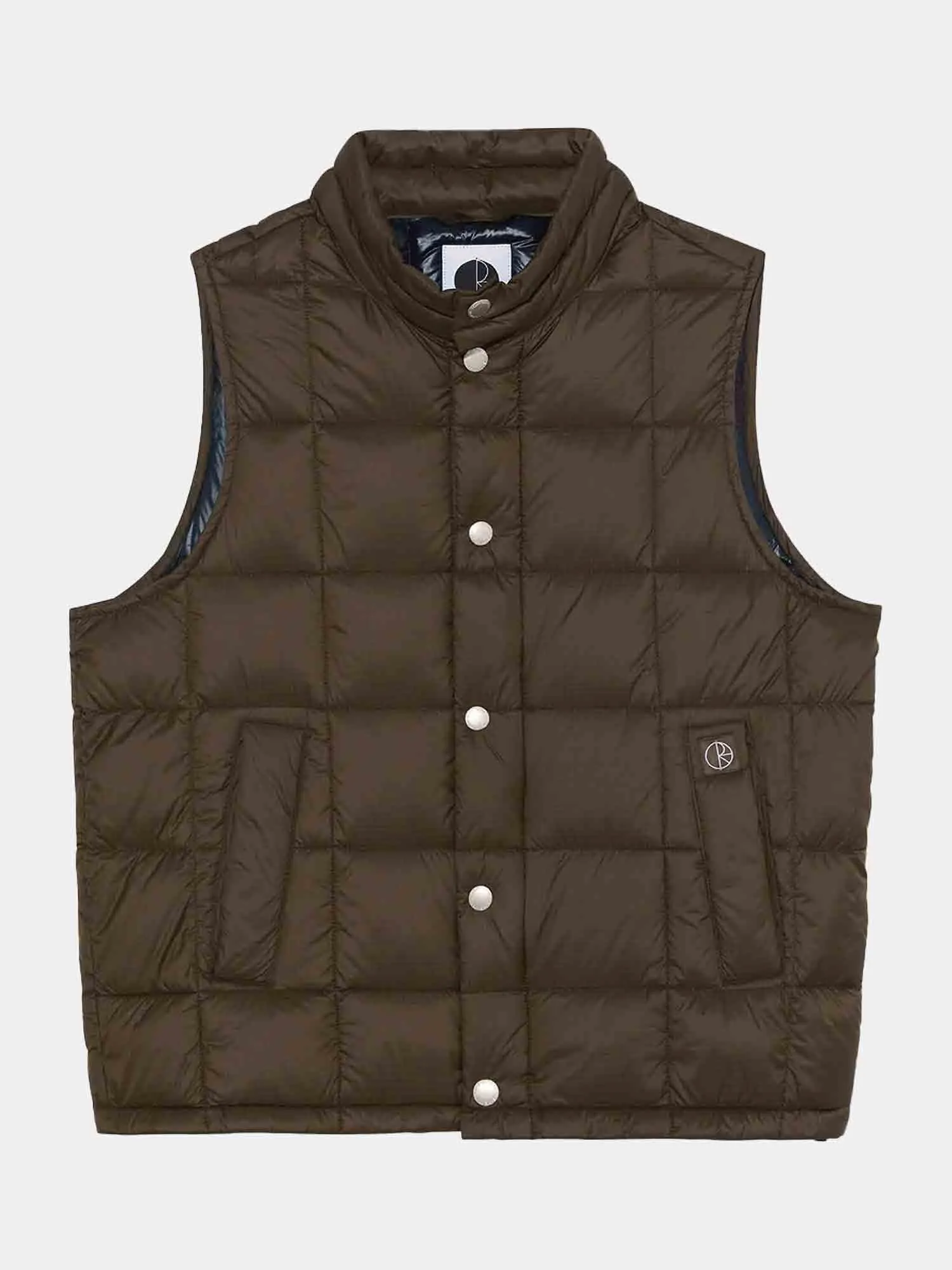 Polar Lightweight Puffer Vest - Brown