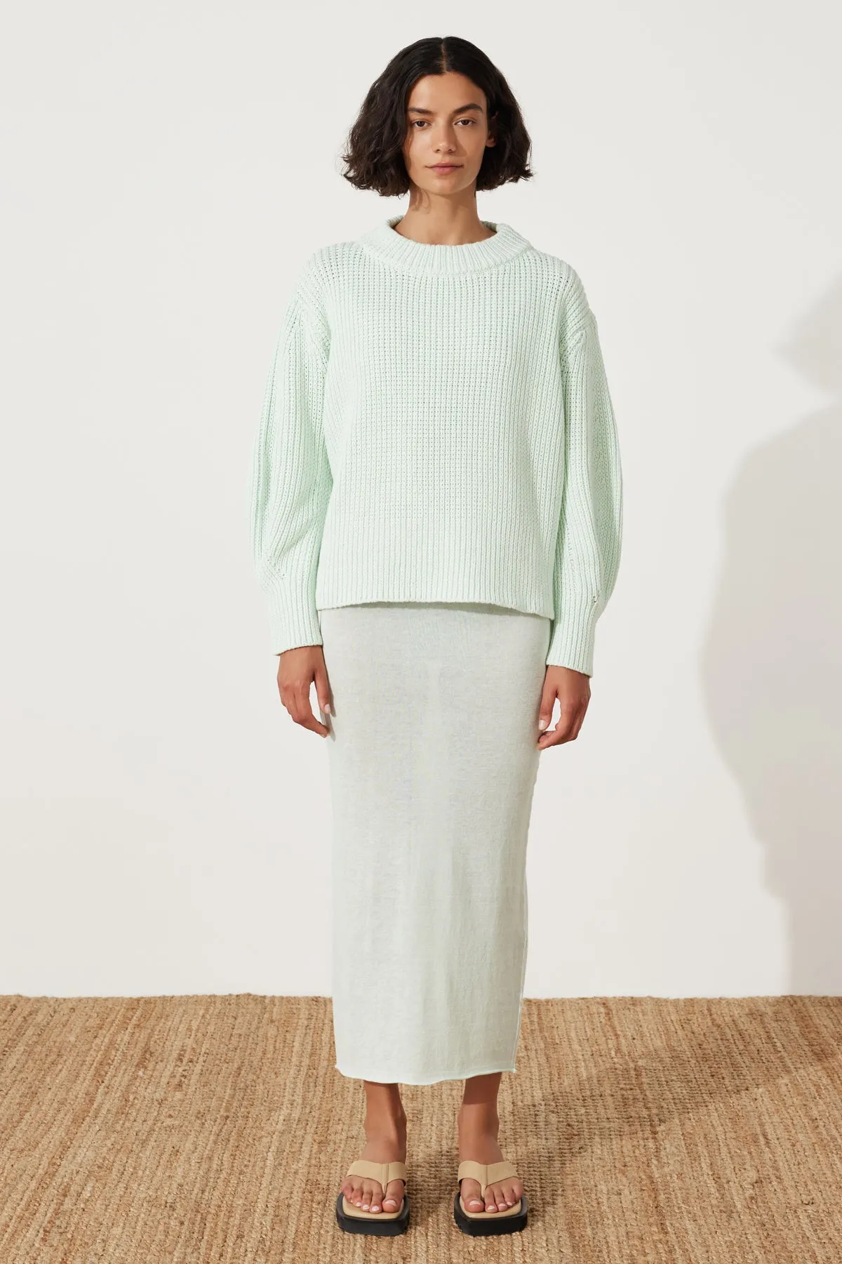 Seaglass Cocoon Knit Jumper