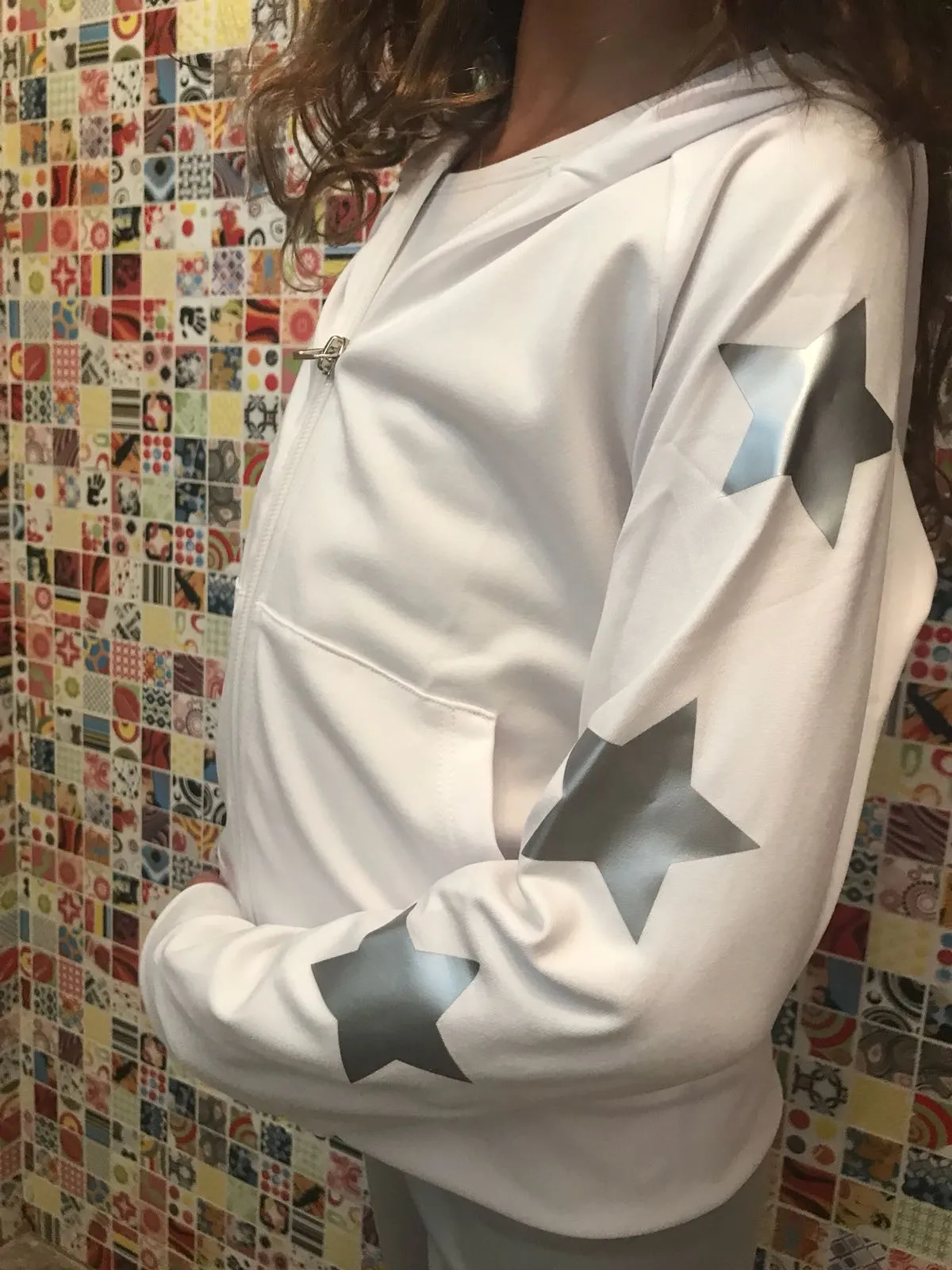 Stars Silver White Jacket