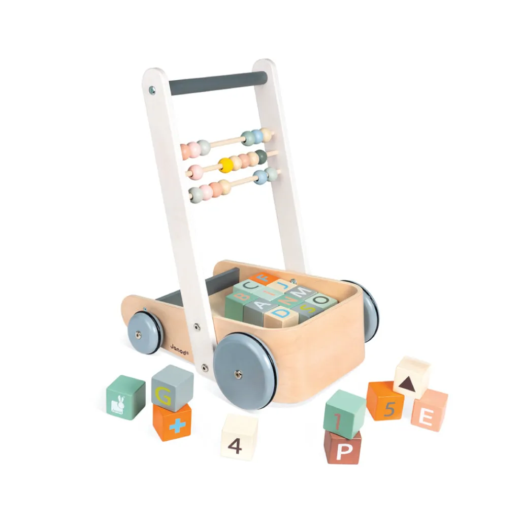 Sweet Cocoon - Cart with ABC Blocks