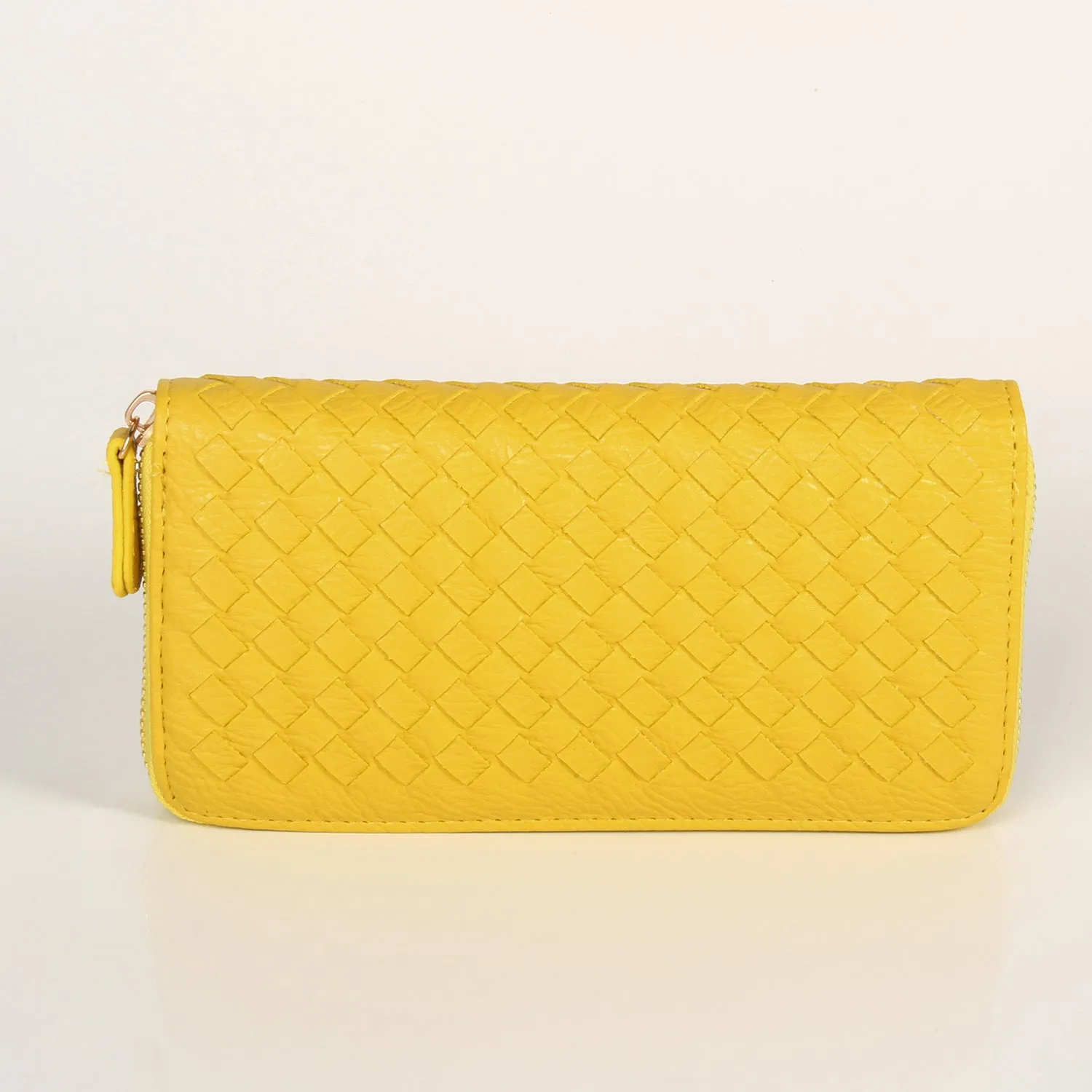 Weavey Wallet - Yellow