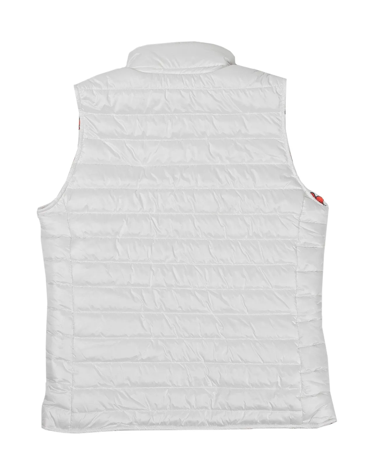 WHITE PUFFER VEST