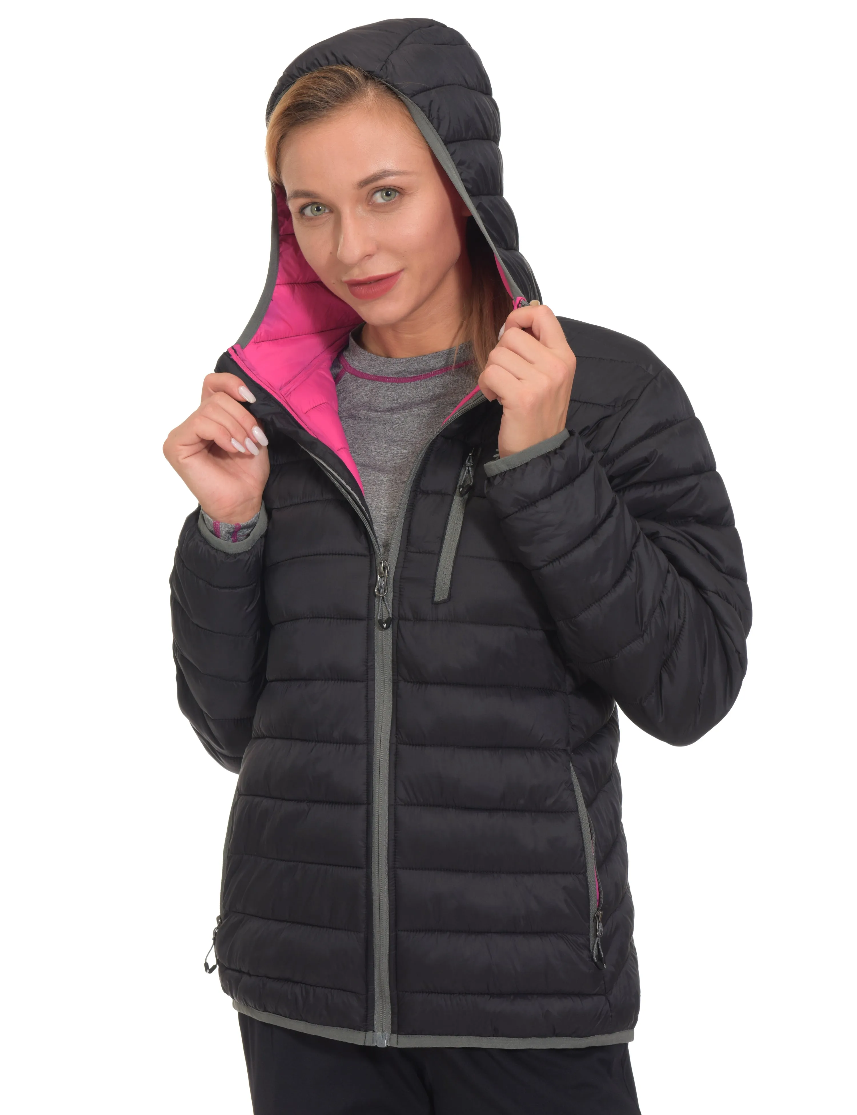 Women's Packable Lightweight Puffer Jacket