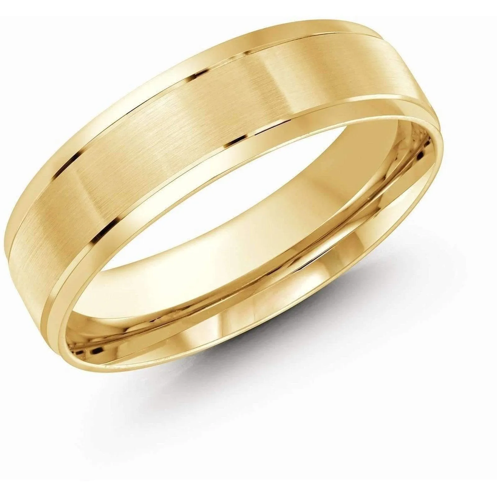 Yellow Gold Wedding Band