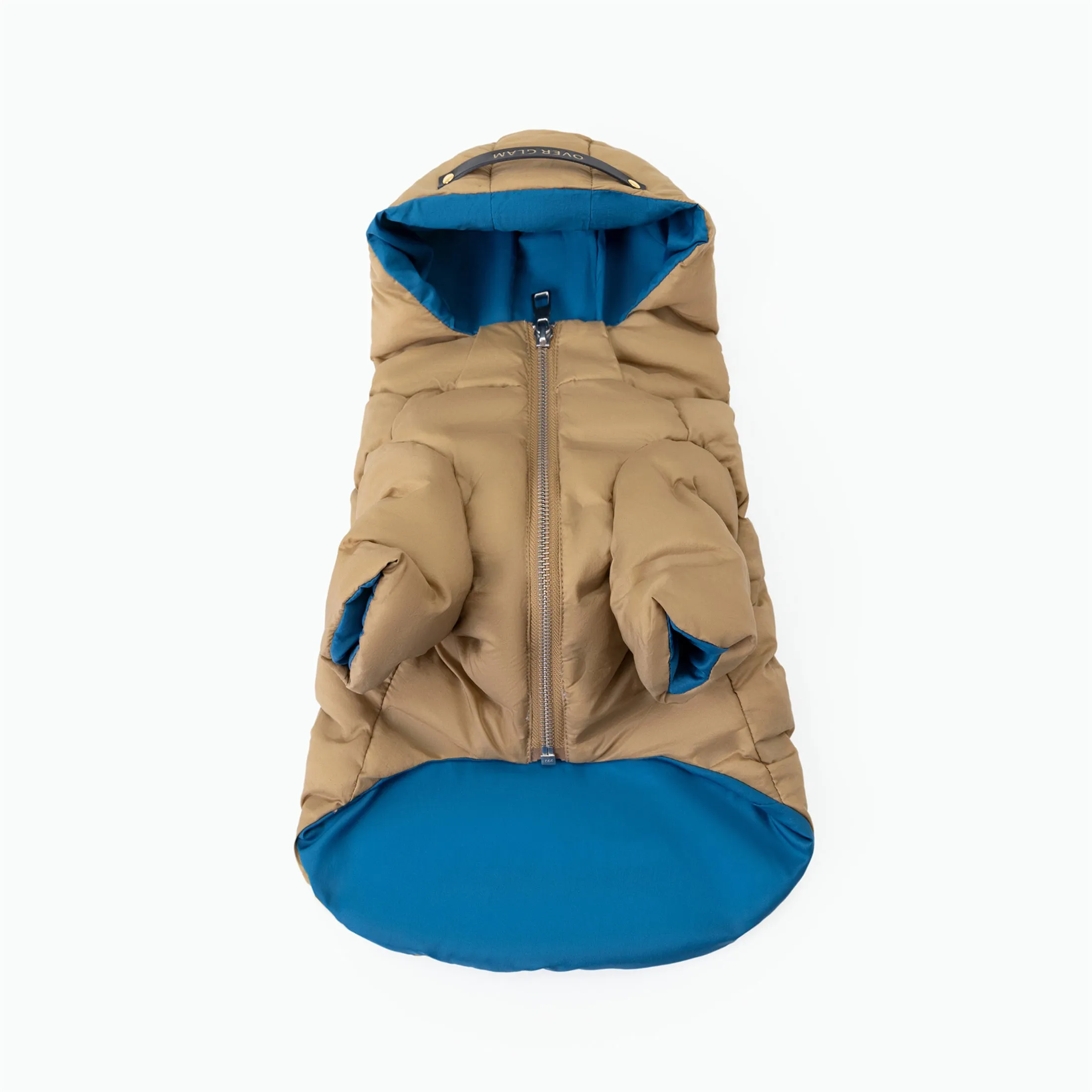 Zip-up Puffer Jacket with Hood